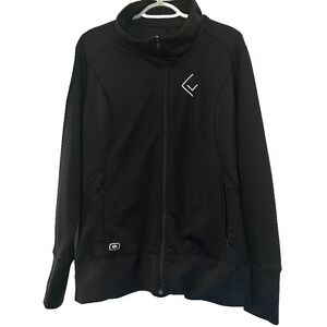 Ogio Endurance Full Zip Jacket Women's XL Black Outdoor Sportswear Techgear